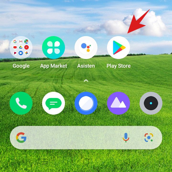 Buka Playstore