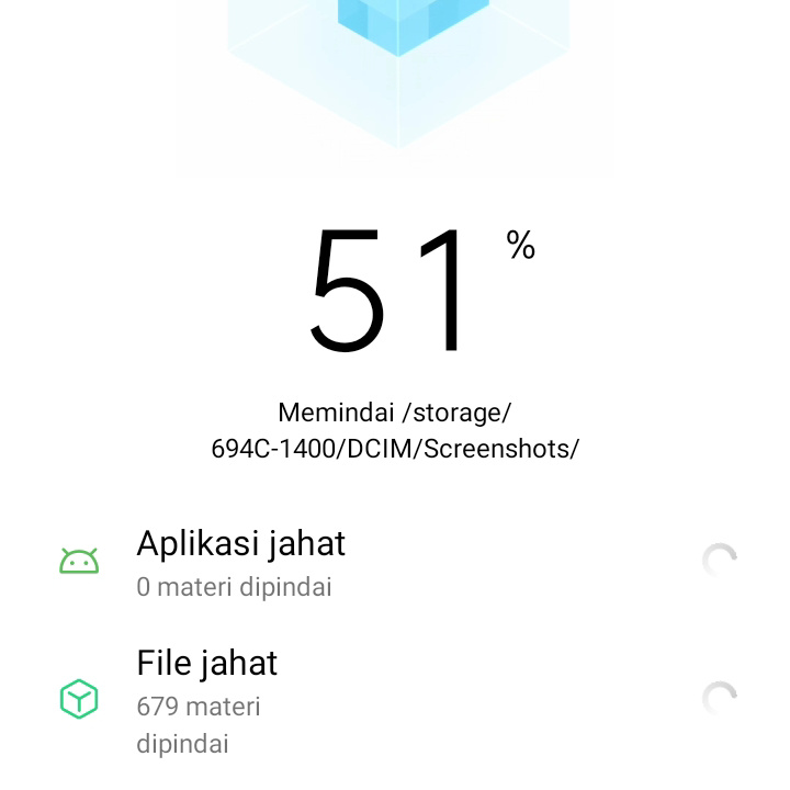 Proses Pemindaian Virus
