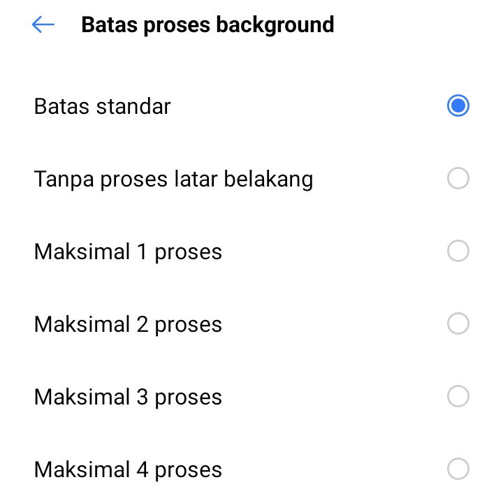 Batas Proses Background