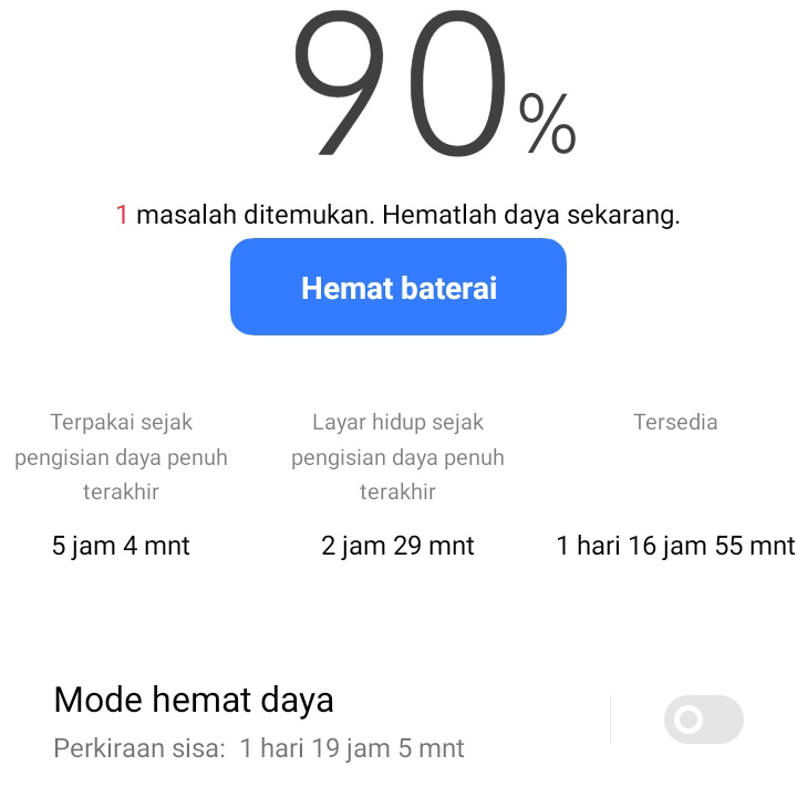 Baterai HP Cepat Habis? Manfaatkan Mode Hemat Baterai! 🔋