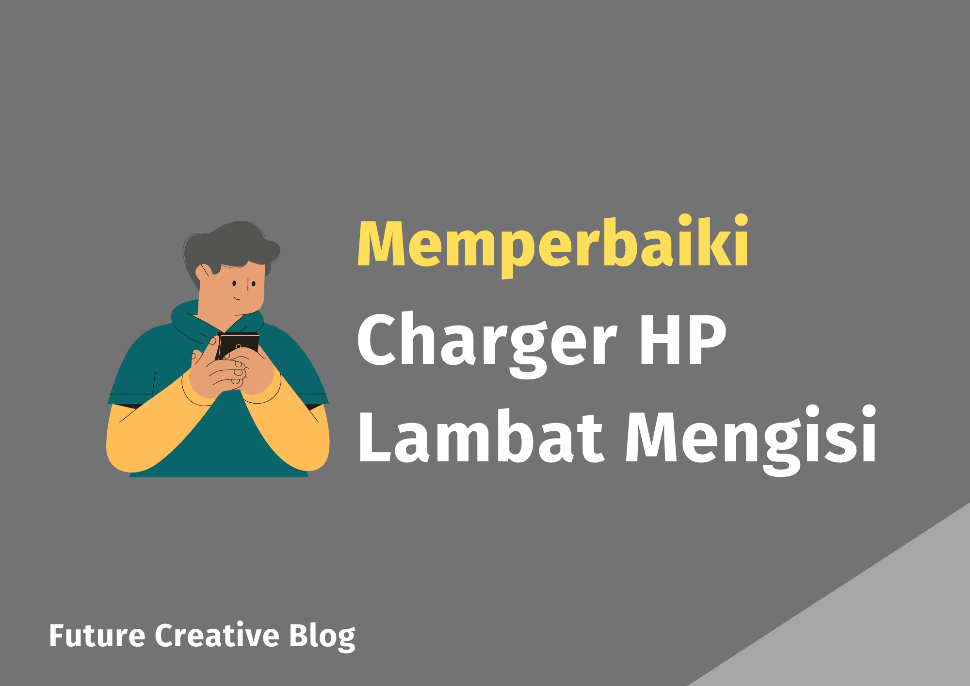 Cara memperbaiki charger hp