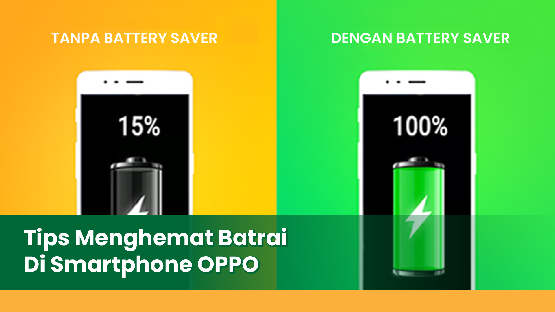 cara menghemat baterai HP Oppo