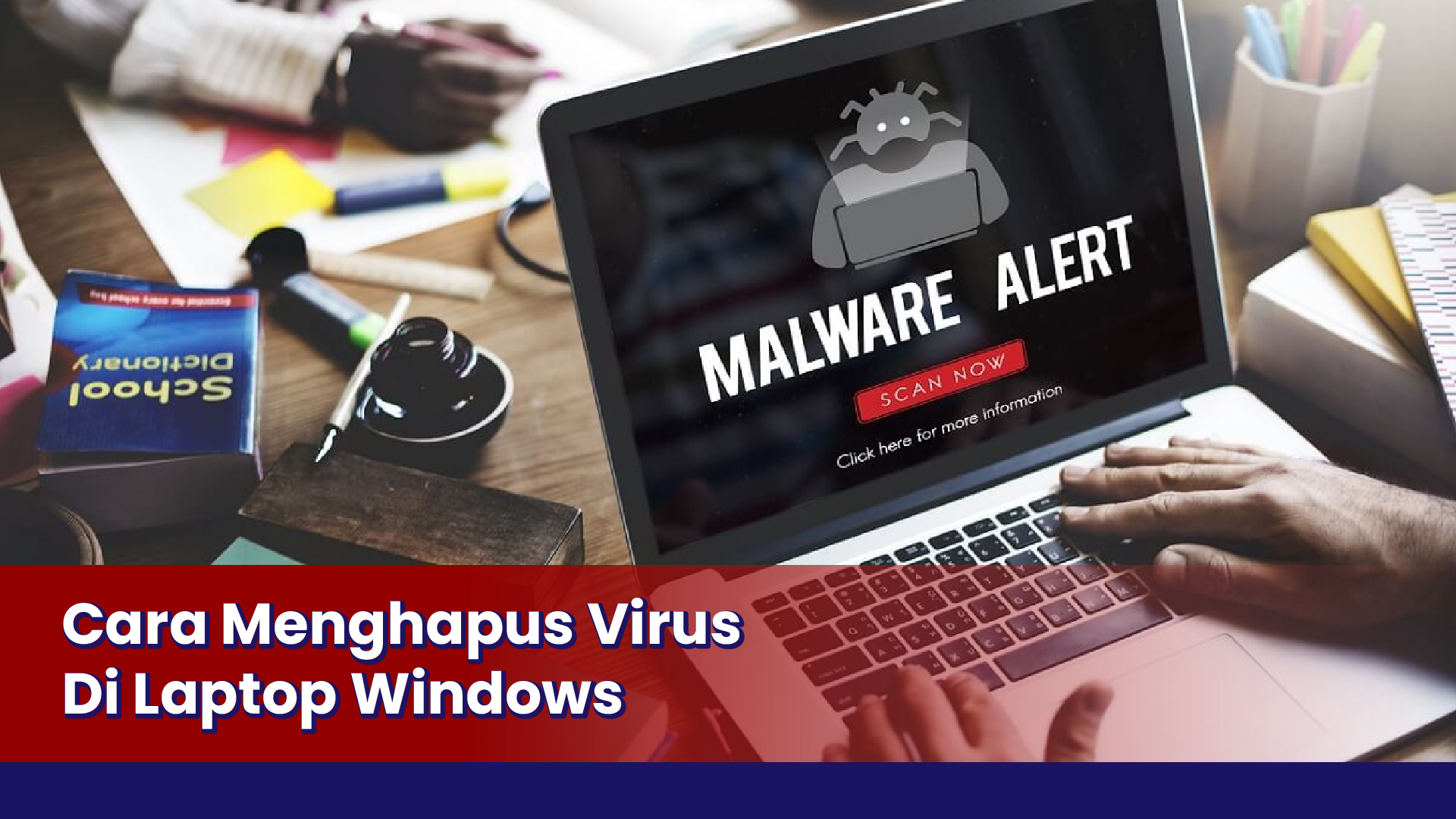 cara menghilangkan virus di laptop Windows 10