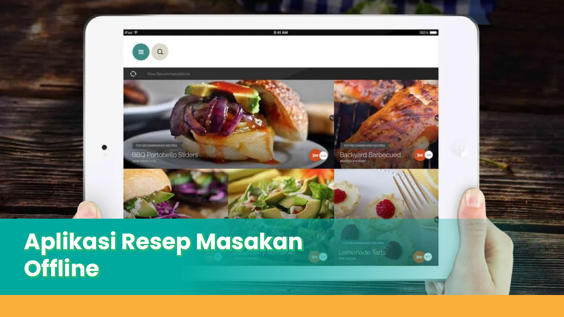 aplikasi resep masakan offline