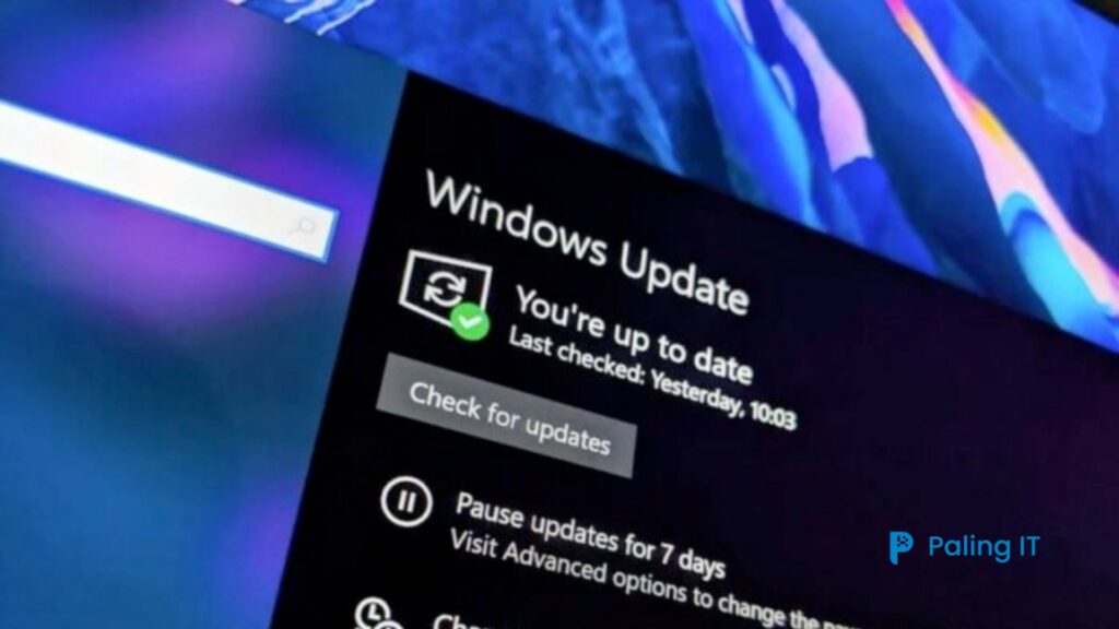 cara mematikan windows update