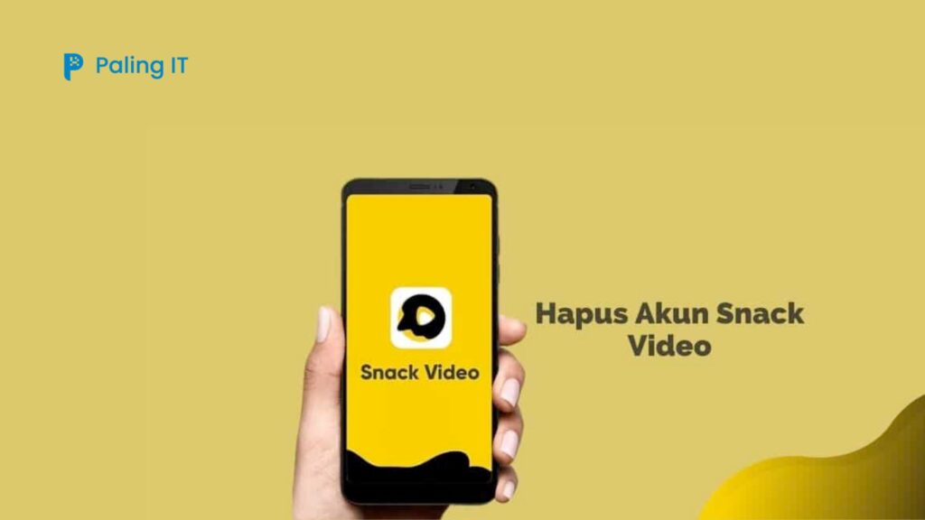 Cara menghapus akun snack video