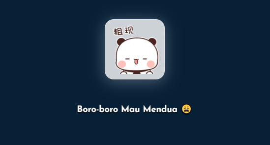 Script HTML Bucin Boro-Boro Mau Mendua