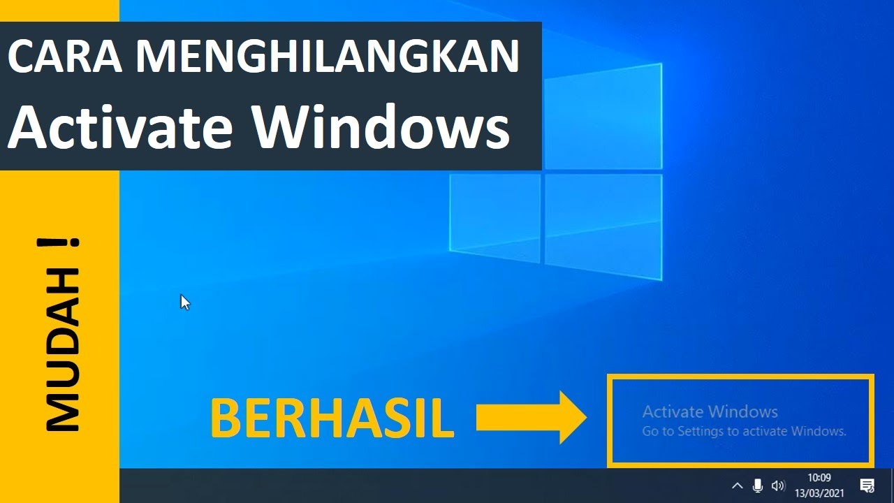 5 Cara Mengatasi Windows 10 Muncul Active Windows