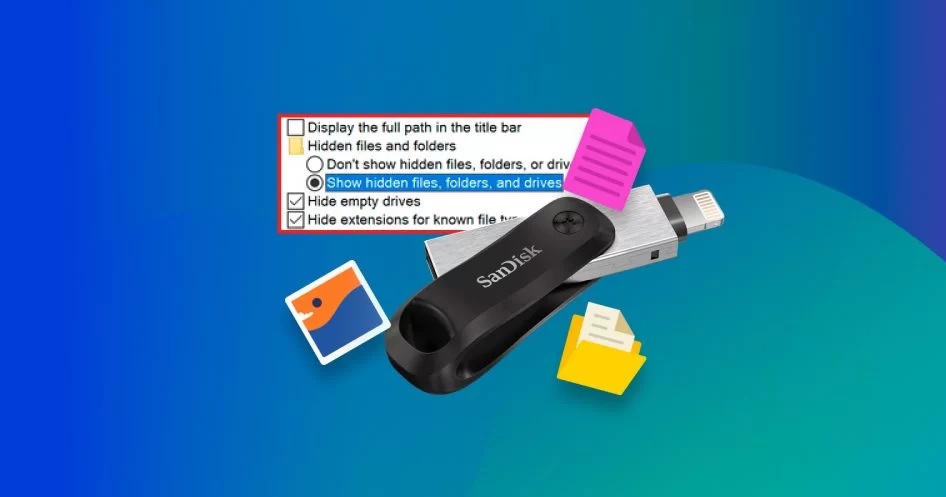 Cara Menampilkan File Tersembunyi di Flashdisk