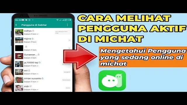 cara melihat teman aktif di michat