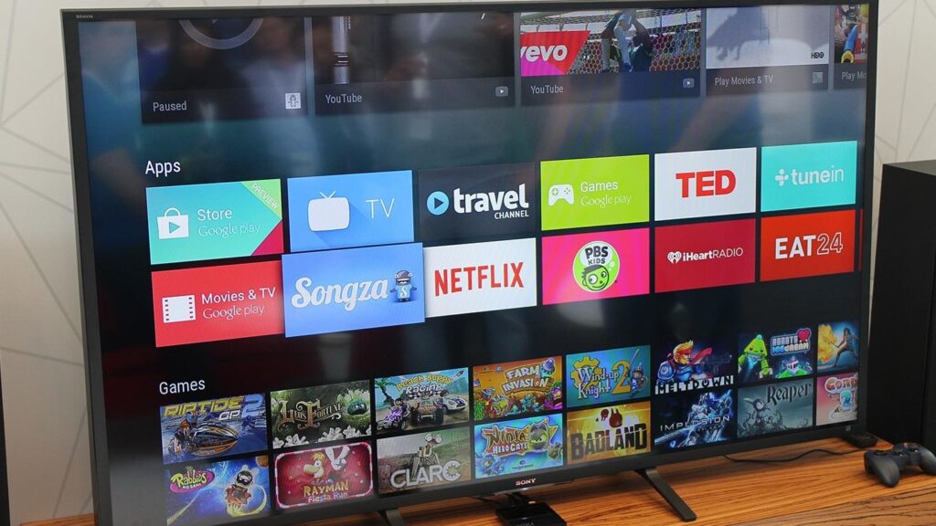 pasang android tv box